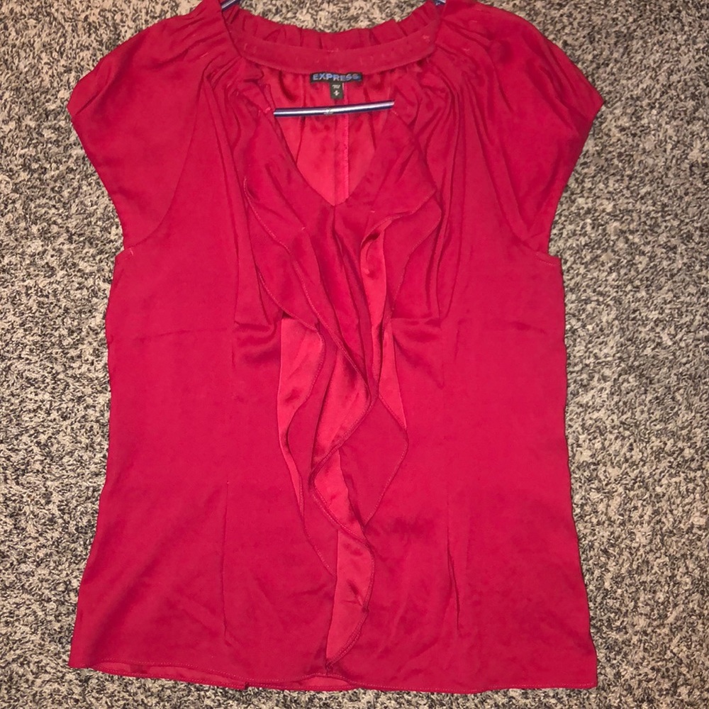 Ruffled blouse!!!